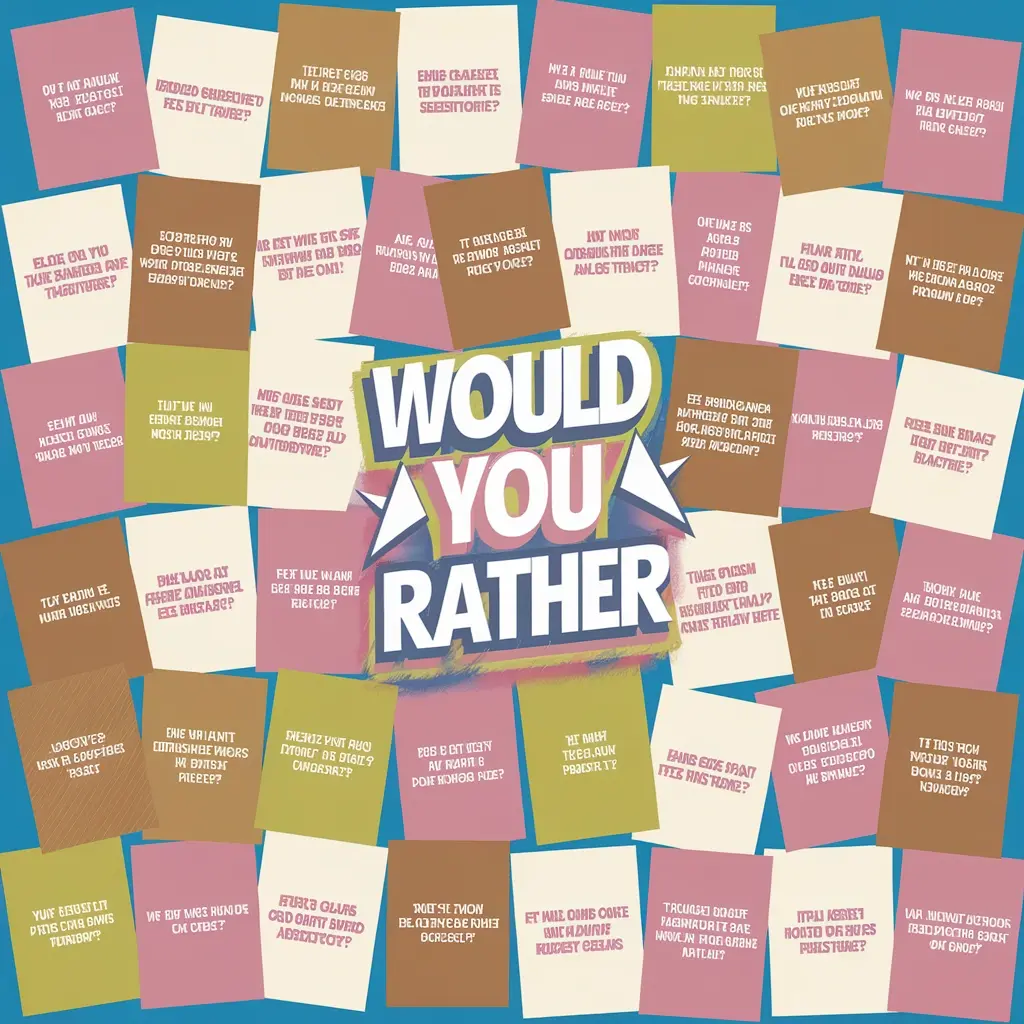 Fun and Good Would You Rather Questions for Teens